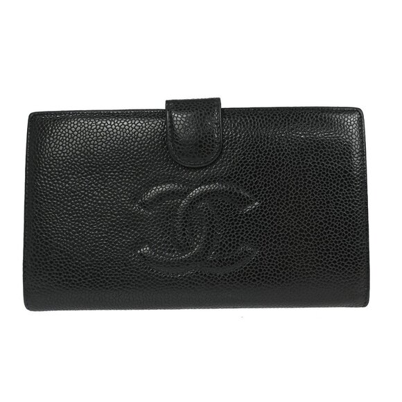 Chanel Long Wallet Black Calfskin - Picture 2 of 13